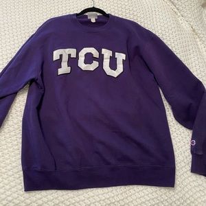 TCU crewneck